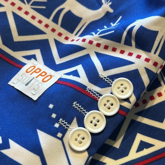 - OppoSuits The Rudolph suit jacket size L/44 brand new - Picture 5 of 7